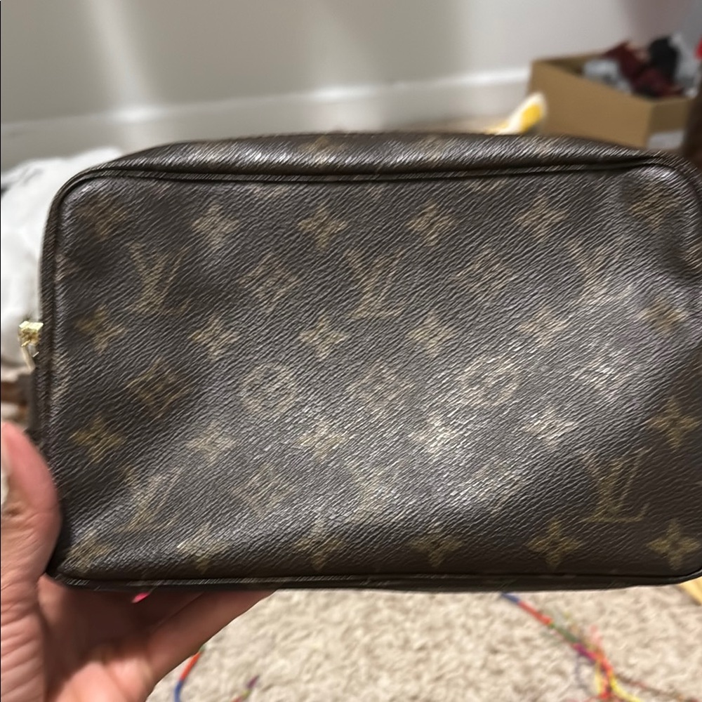 Louis Vuitton Monogram Brown Pouch/Crossbody